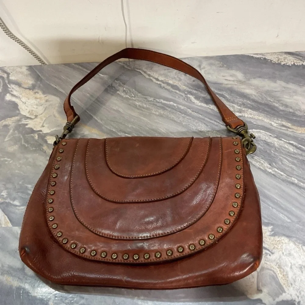 Spaghetti Western Genuine Leather   Messanger Bag - Picture 9 of 9